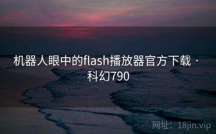 机器人眼中的flash播放器官方下载 · 科幻790  第1张