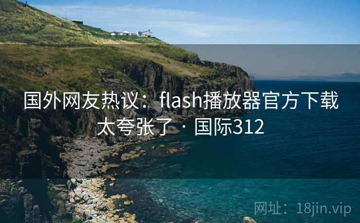 国外网友热议：flash播放器官方下载太夸张了 · 国际312  第2张